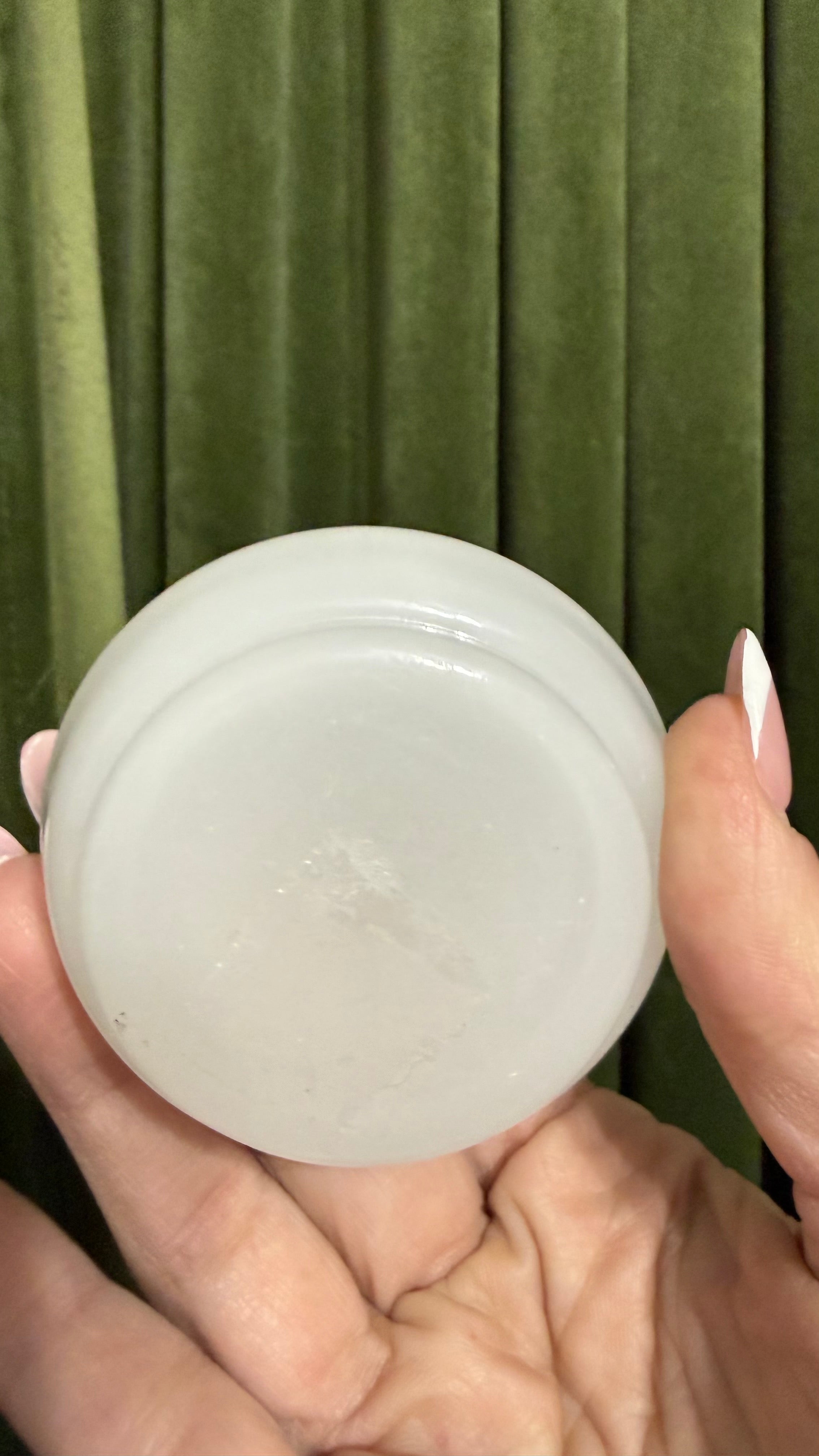 Pair of Bohemian Czech Hand Painted Opaline Bud Vases