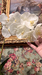 Large artificial orchid in a pot 28”H
