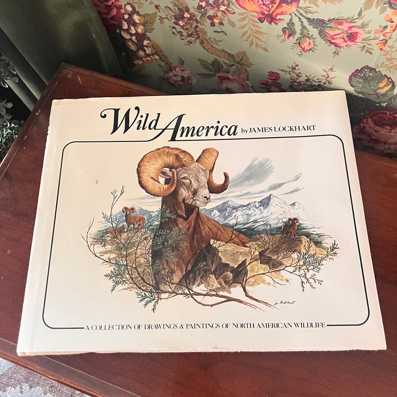 (Reserved) Wild America by James Lockhart coffee table book