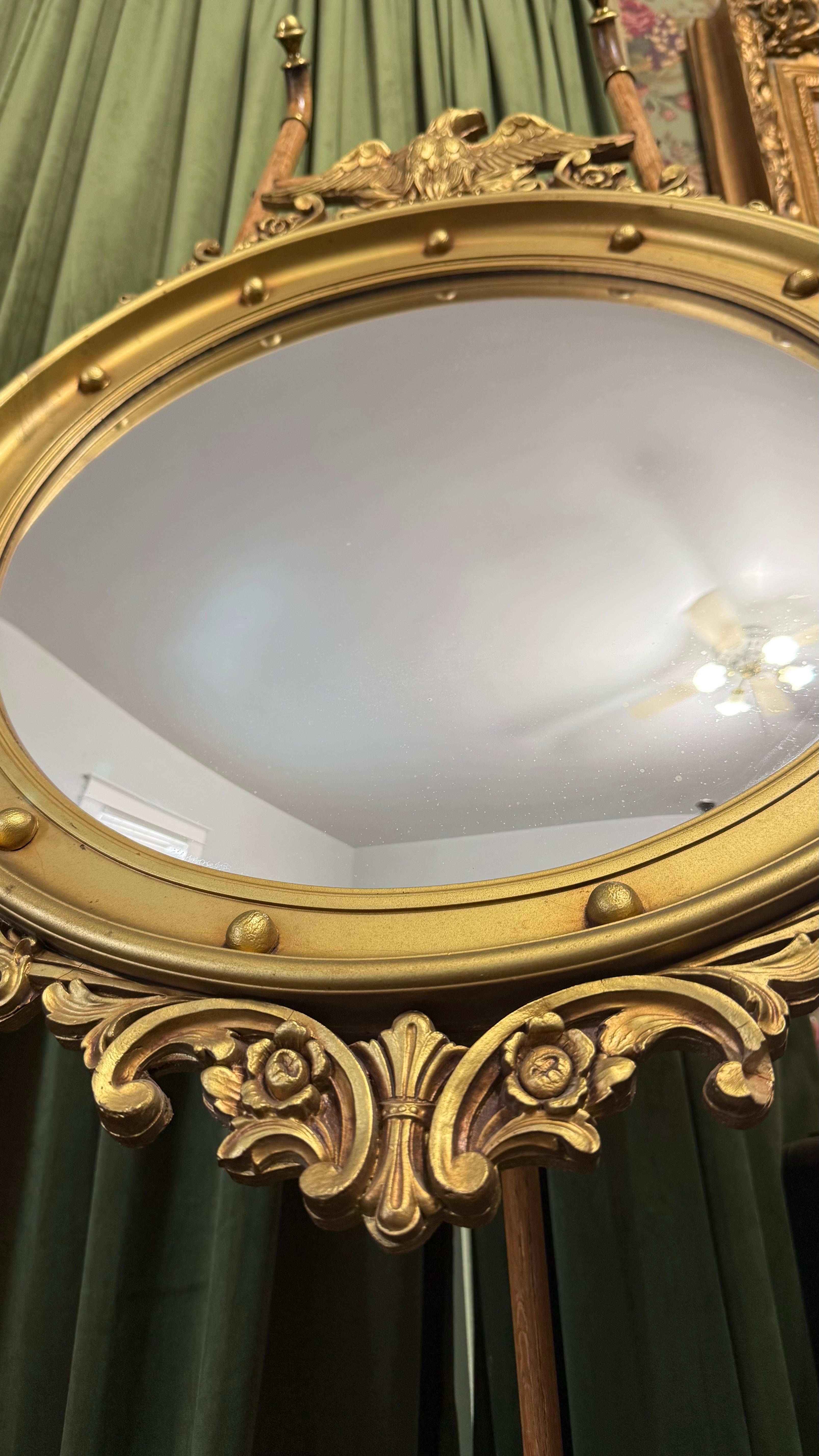 American Federal-style Convex Mirror 30’inH