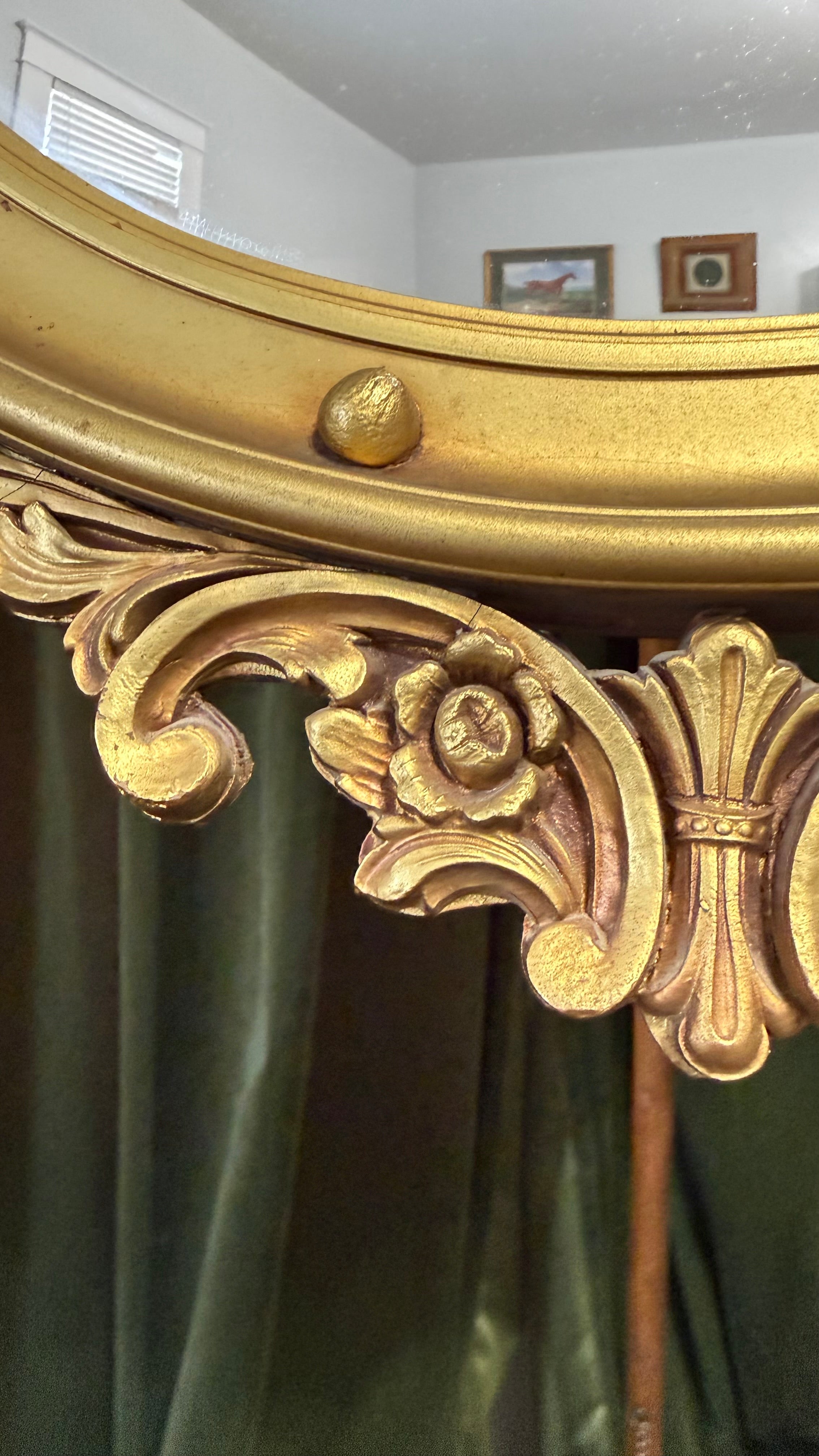 American Federal-style Convex Mirror 30’inH