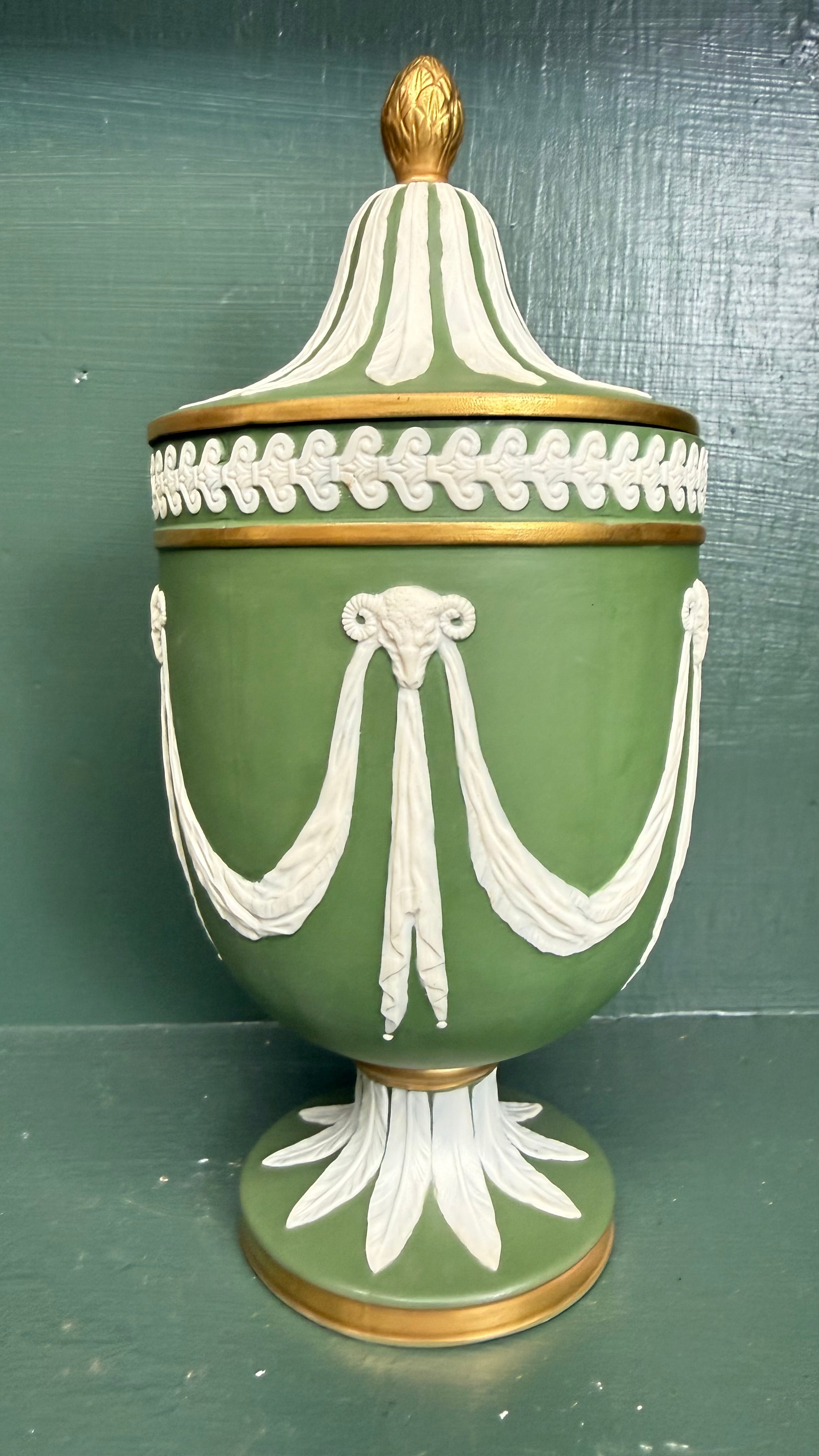 (Reserved) Mottahedeh urn & walking canes