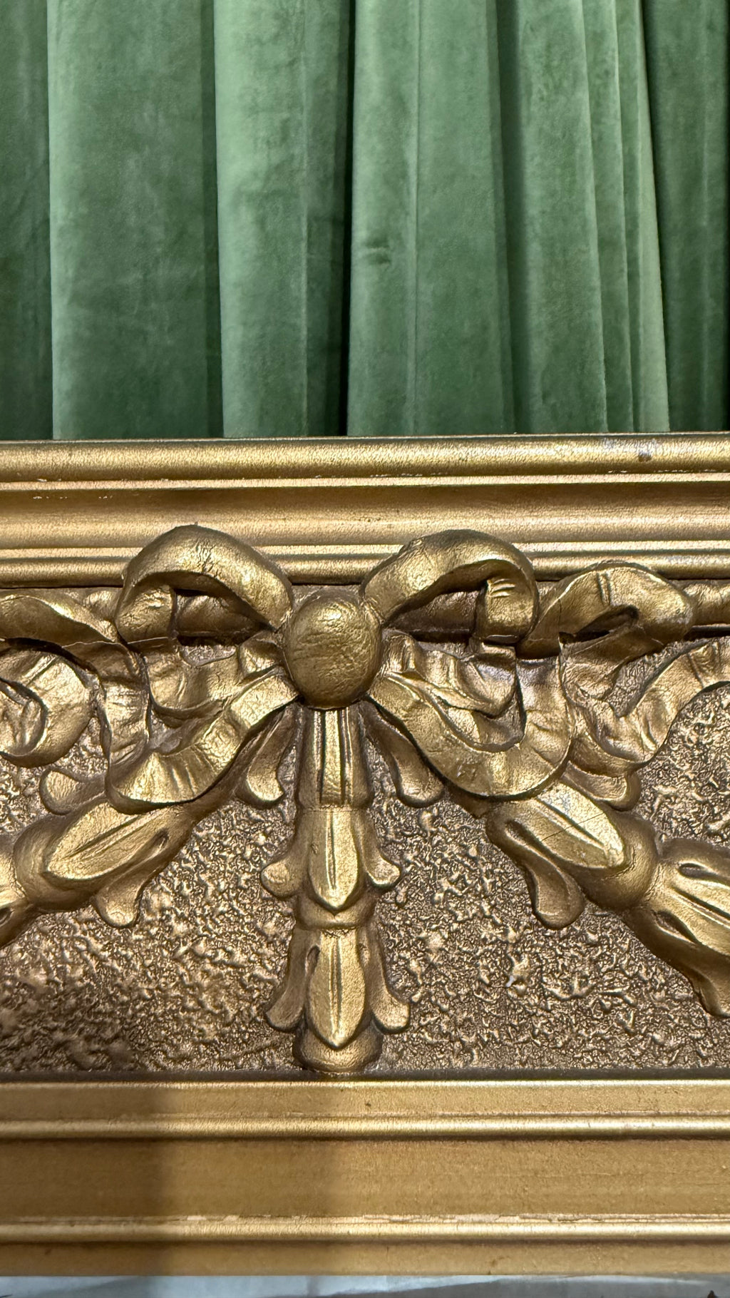 Opulent Gold-Gilt Neoclassical-Style Mirror