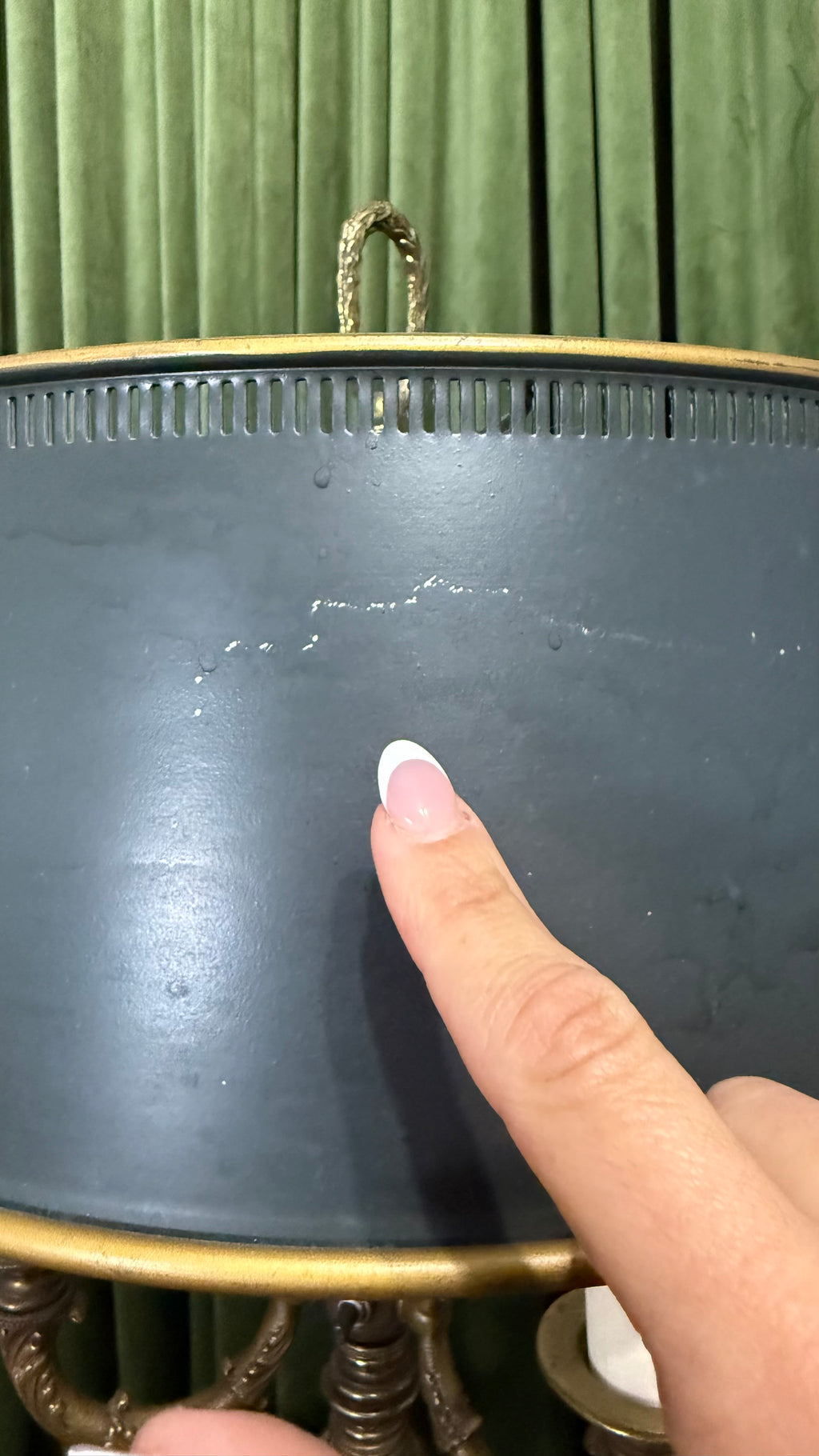 French bouillotte candelabra lamp