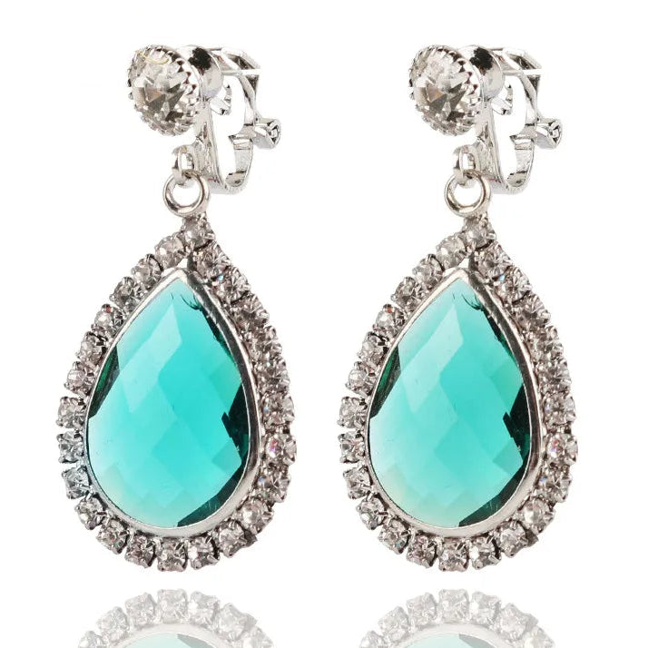 The Royal Teardrop Clip-Ons