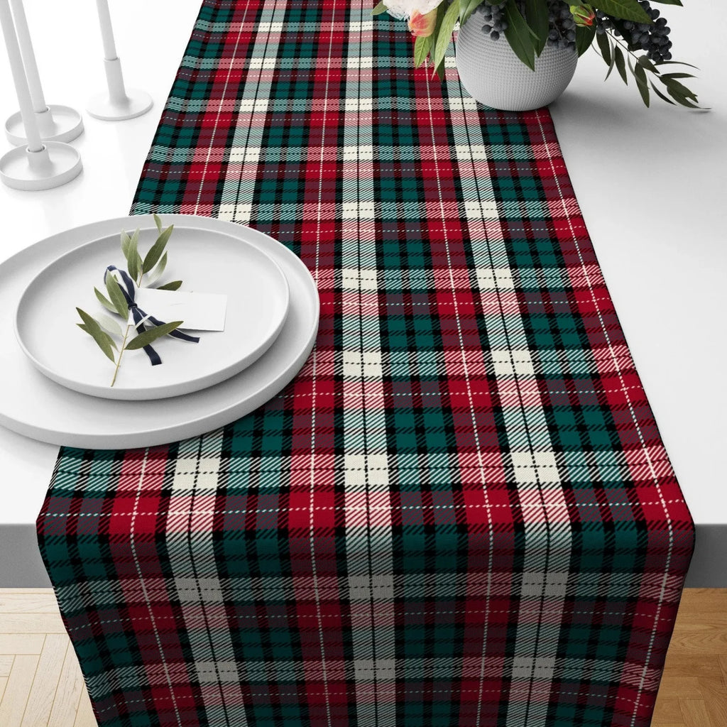 The Grandeur Tartan Table Runner