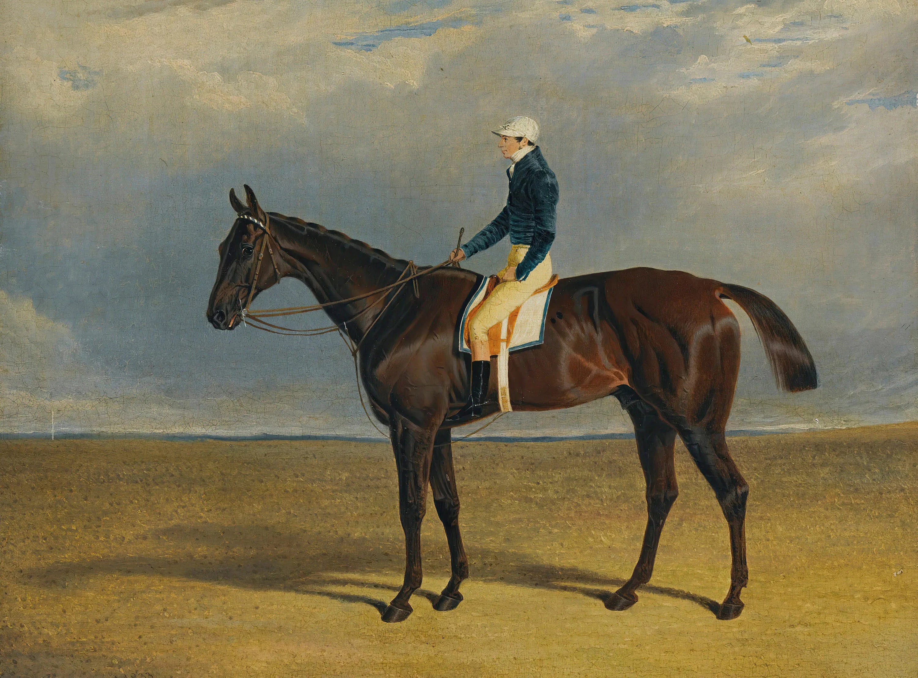 Vintage Race & Show Horse Equestrian Posters and Prints Canvas Painting Retro Wall Art Picture for Living Room Home Decor