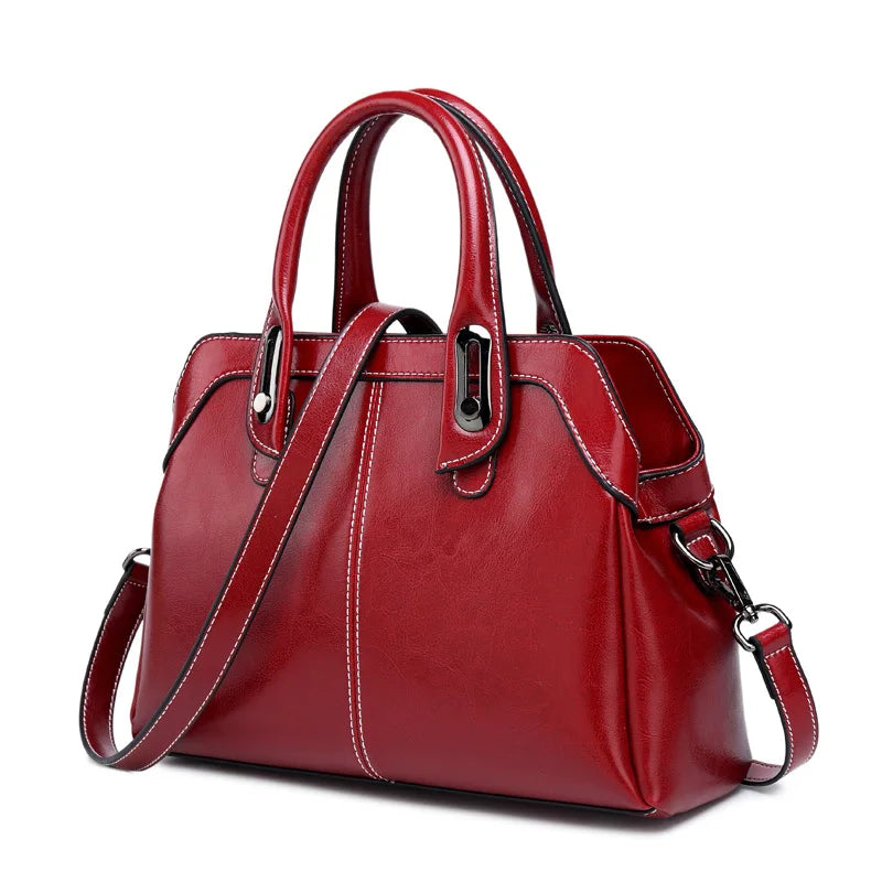 The Everyday Icon: The Cognac Glazed Satchel