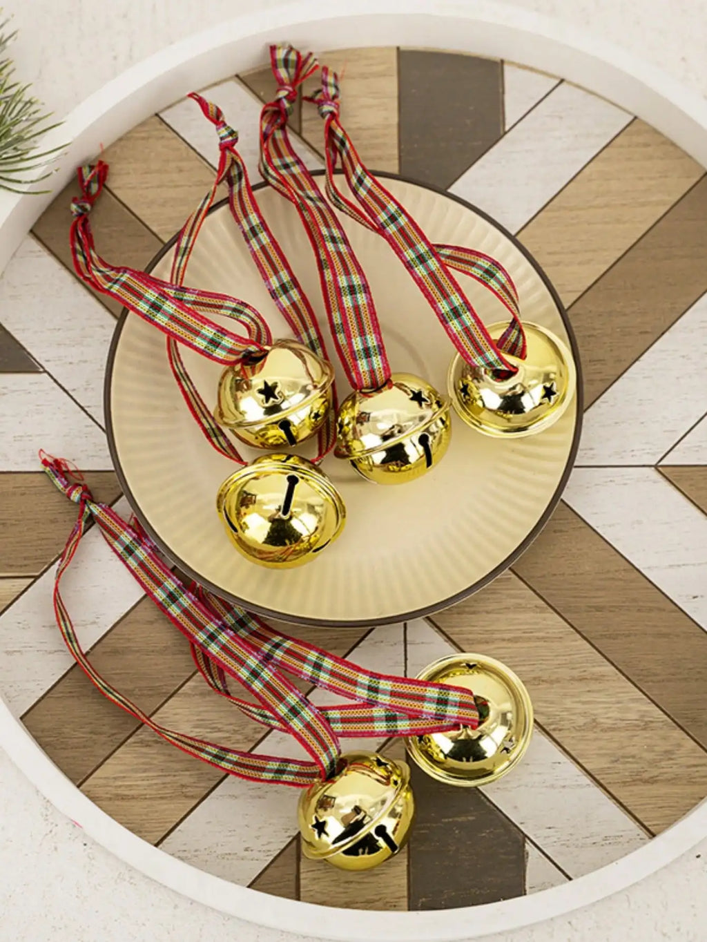 Classic Joy: Plaid Holiday Bells