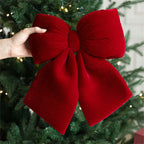 Classic Luxury: Red Holiday Bows