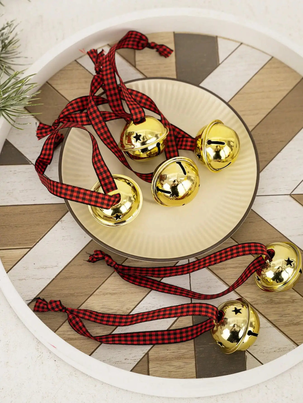 Classic Joy: Plaid Holiday Bells