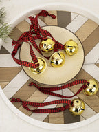 Classic Joy: Plaid Holiday Bells