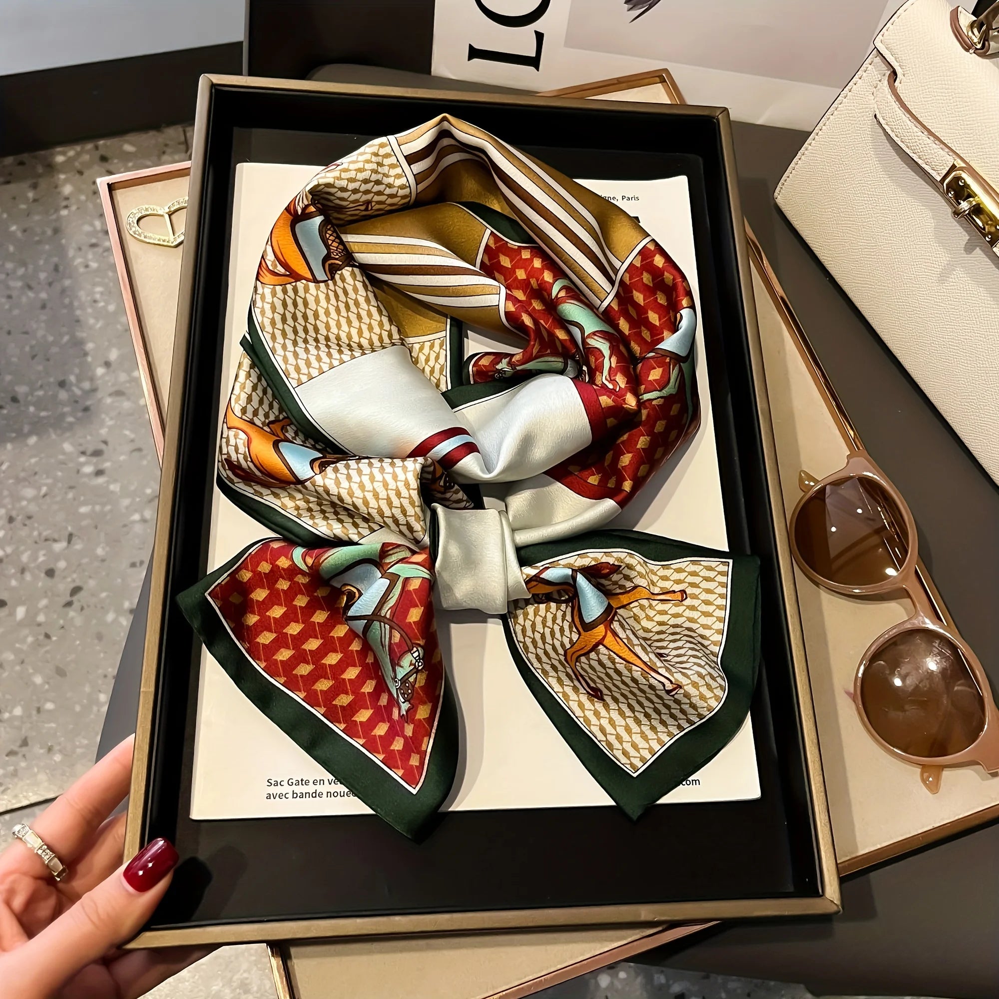 Luxury Equestrian Scarf