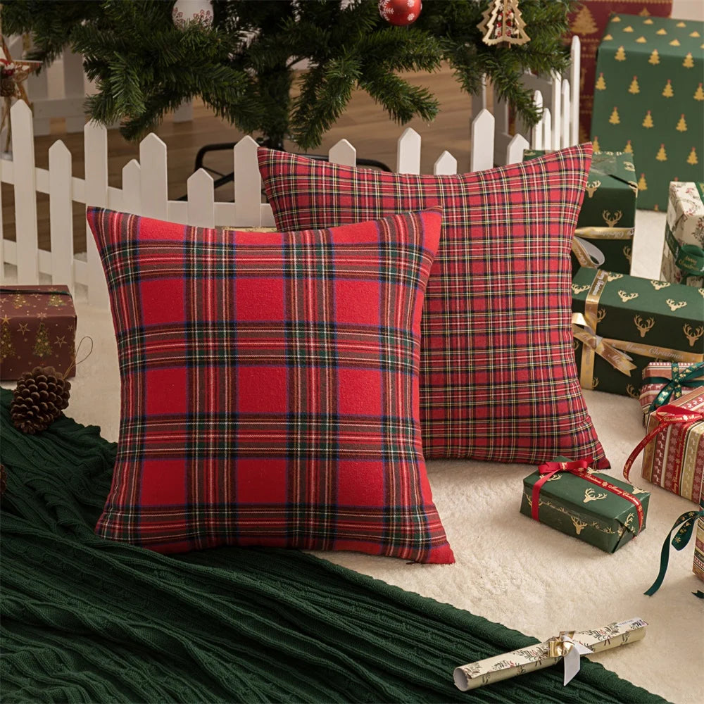 Classic Comfort: Tartan Plaid Cover