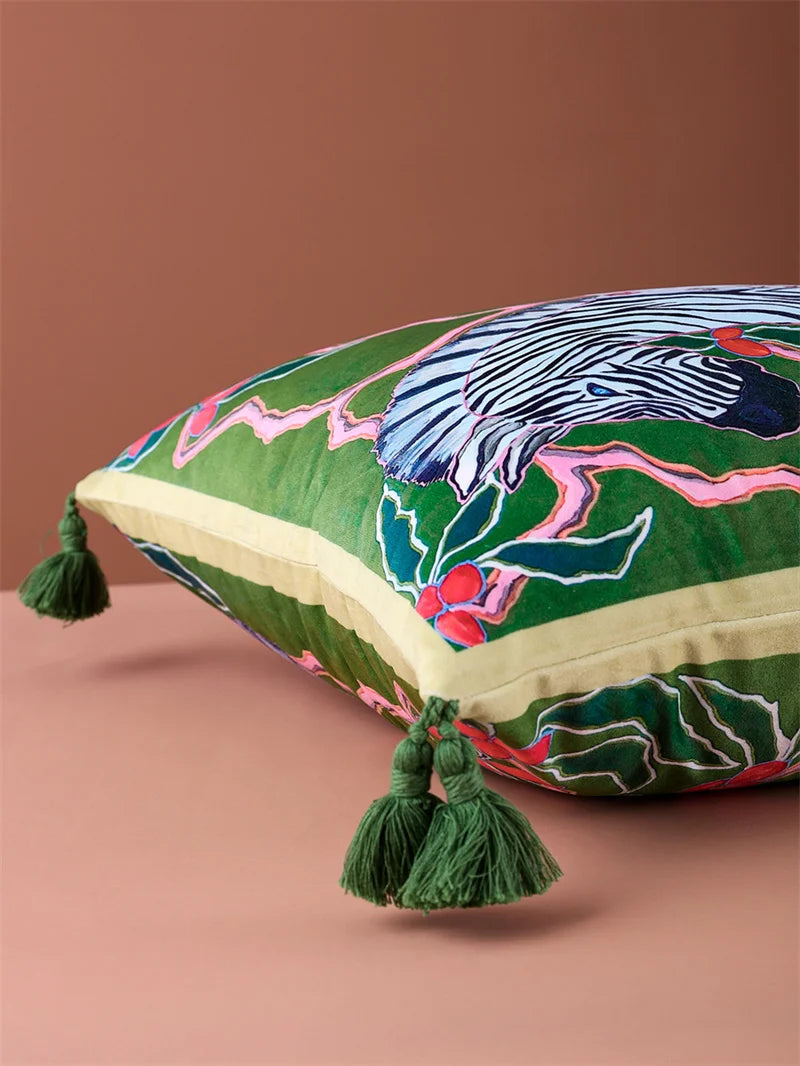 Vintage Equestrian: Pillow Cover