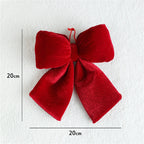 Classic Luxury: Red Holiday Bows