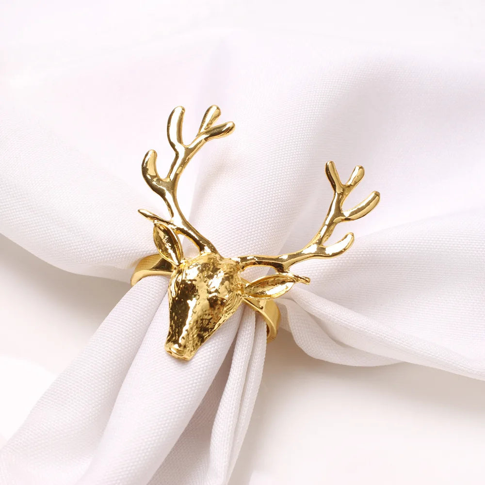 Majestic Holiday: Deer Ring