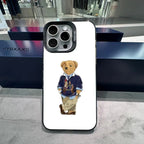 The "Coquette" Bear: Soft Matte Protective Case