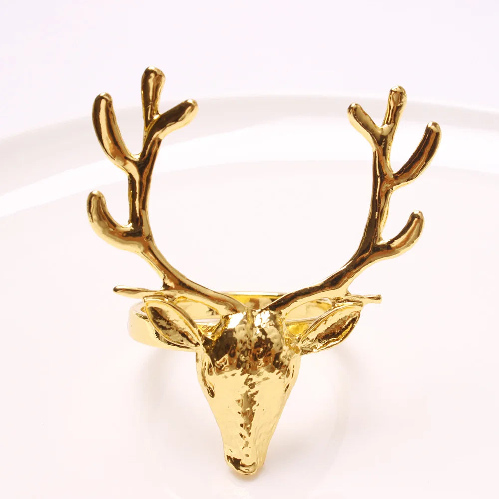 Majestic Holiday: Deer Ring