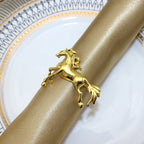 20Pcs Elegant Ride: Horse Napkin Ring