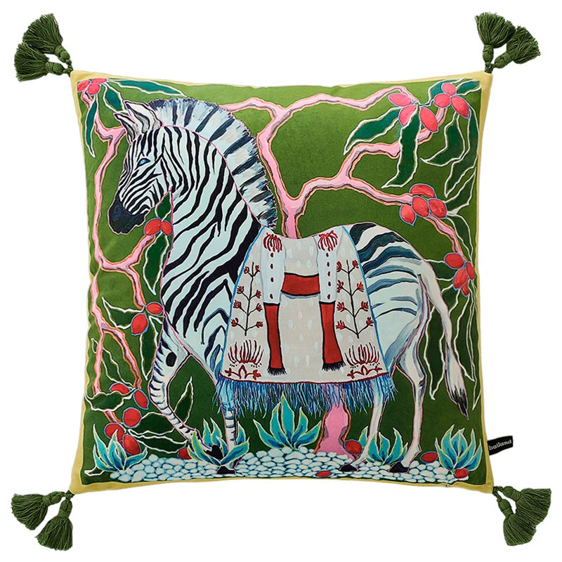 Vintage Equestrian: Pillow Cover