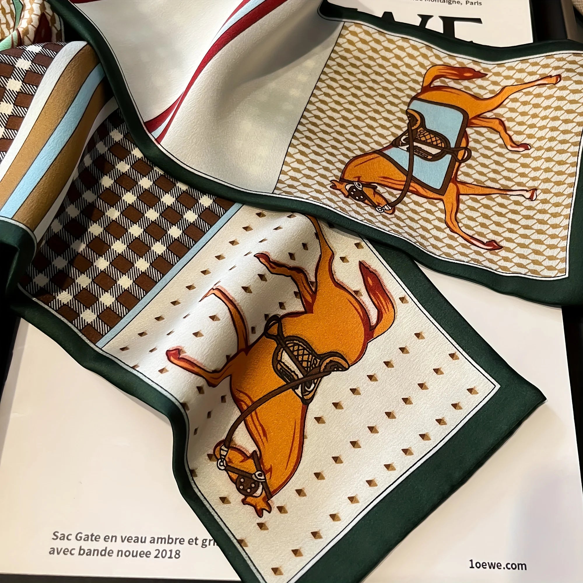 Luxury Equestrian Scarf