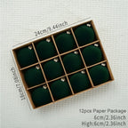 12pcs/box Velvet Christmas Ball Pendant 8cm Christmas Tree Ornaments