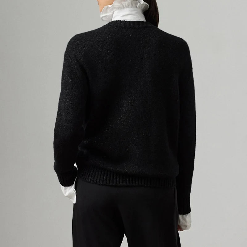 The Metallic Bear Luxe Knit