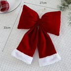 Classic Luxury: Red Holiday Bows