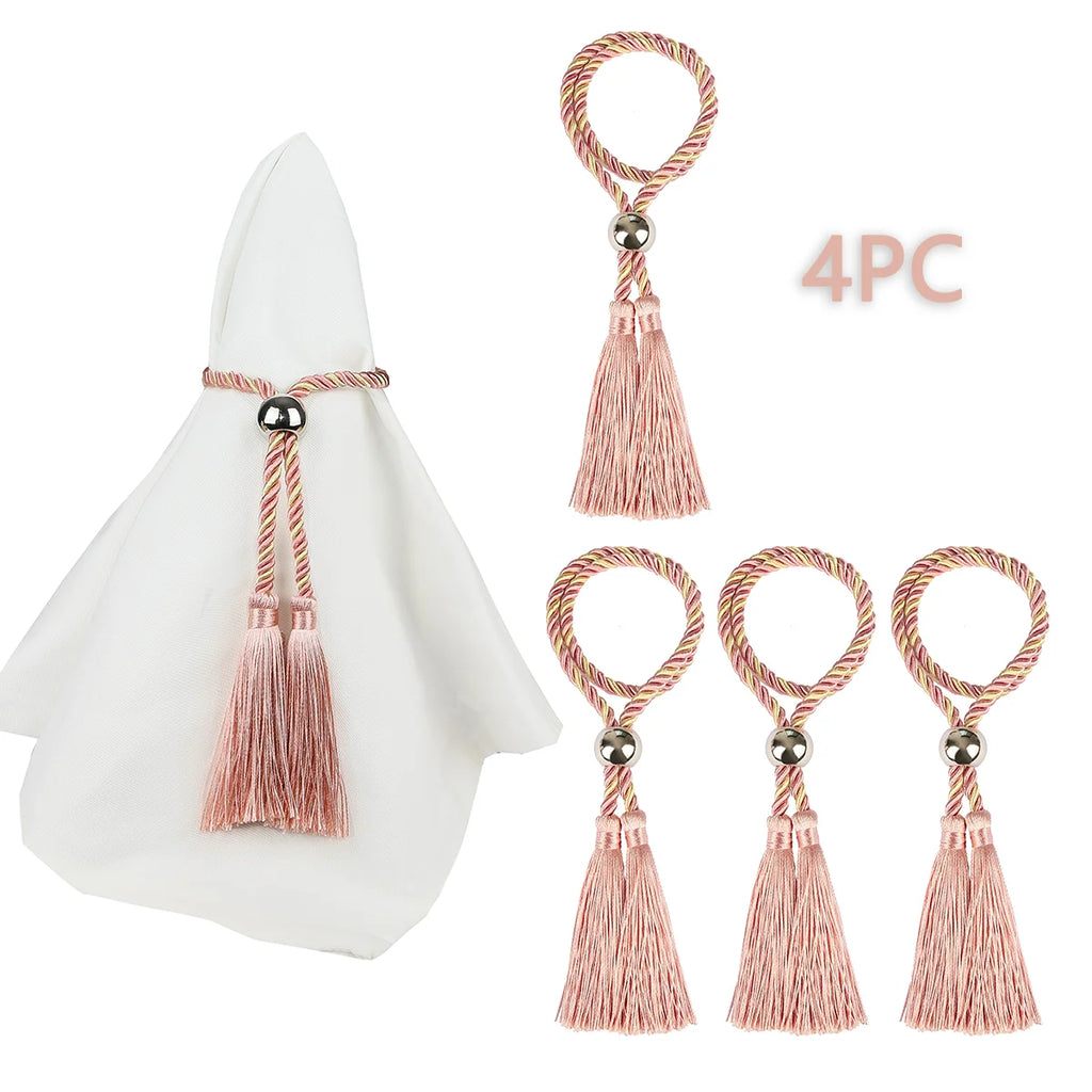 Boho Charm: Tassel Napkin Ring