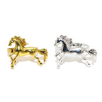 20Pcs Elegant Ride: Horse Napkin Ring
