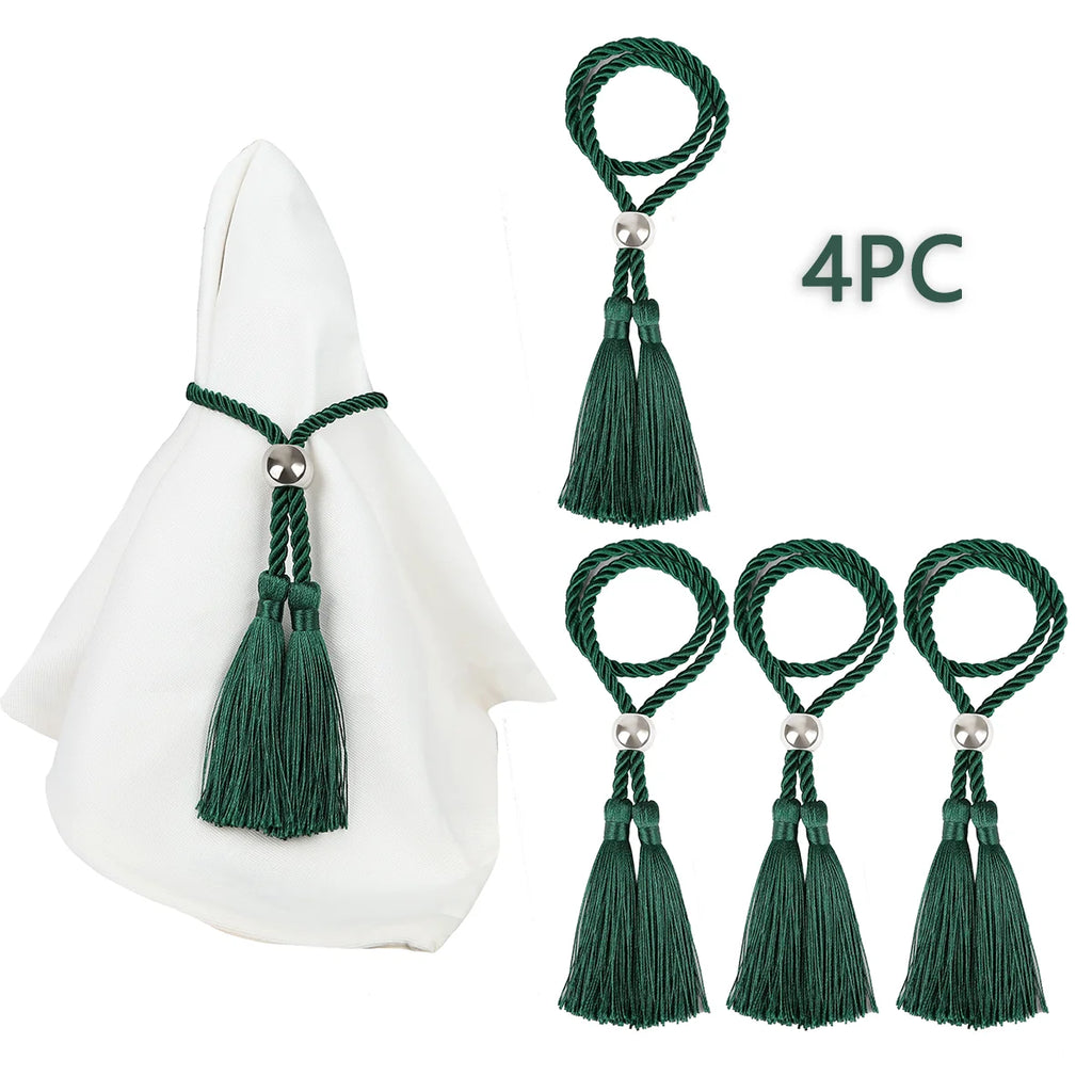 Boho Charm: Tassel Napkin Ring