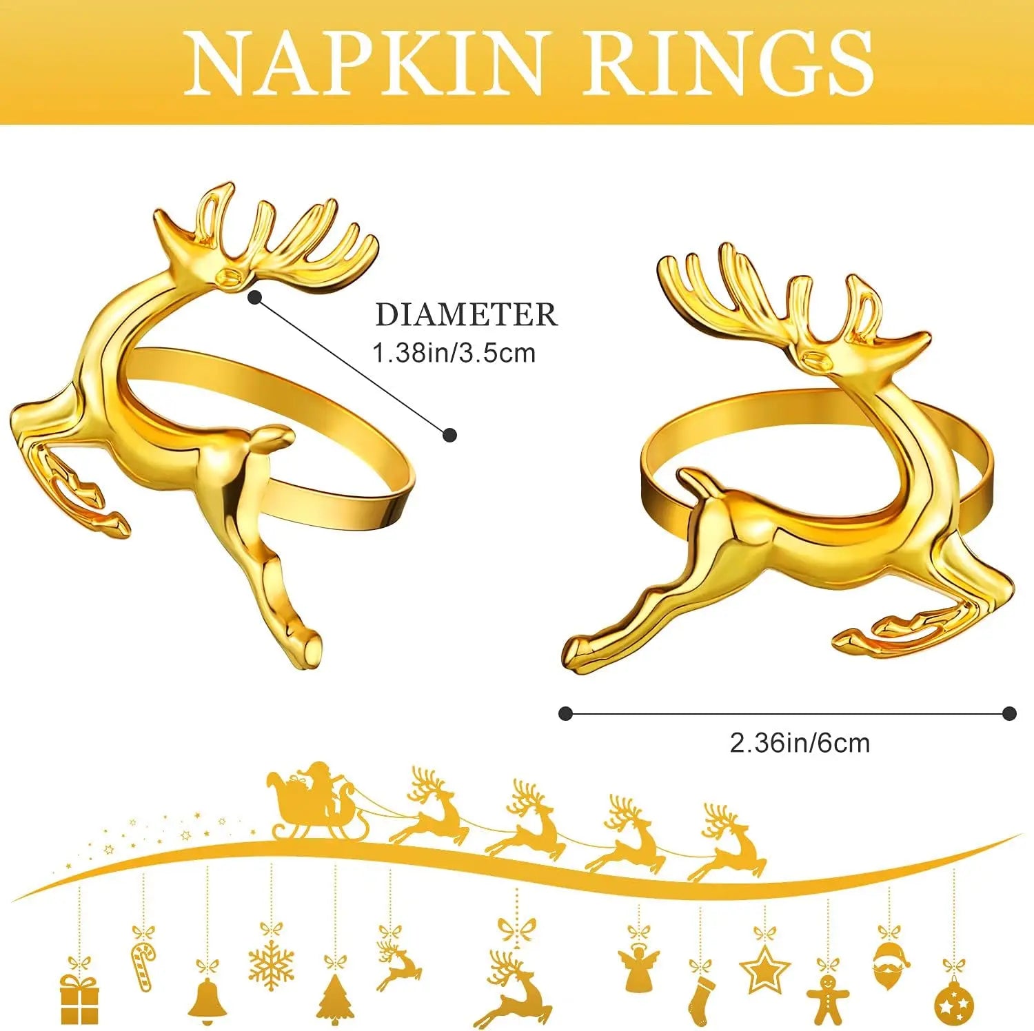 Winter Magic: Reindeer Ring