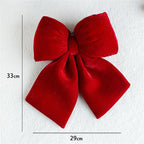 Classic Luxury: Red Holiday Bows