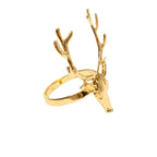 Majestic Holiday: Deer Ring
