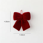 Classic Luxury: Red Holiday Bows
