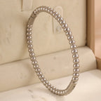 3pc Bangle Set Gold-Toned | Emerald Green Zirconia