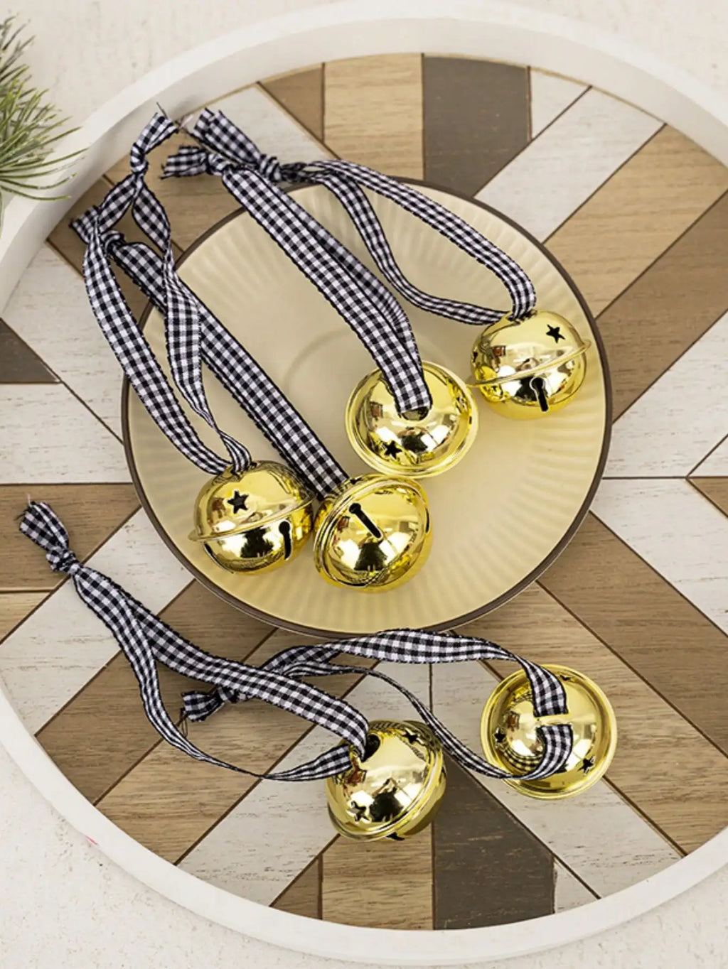 Classic Joy: Plaid Holiday Bells