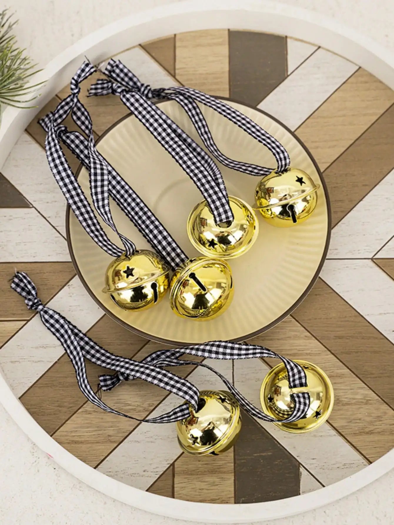 Classic Joy: Plaid Holiday Bells
