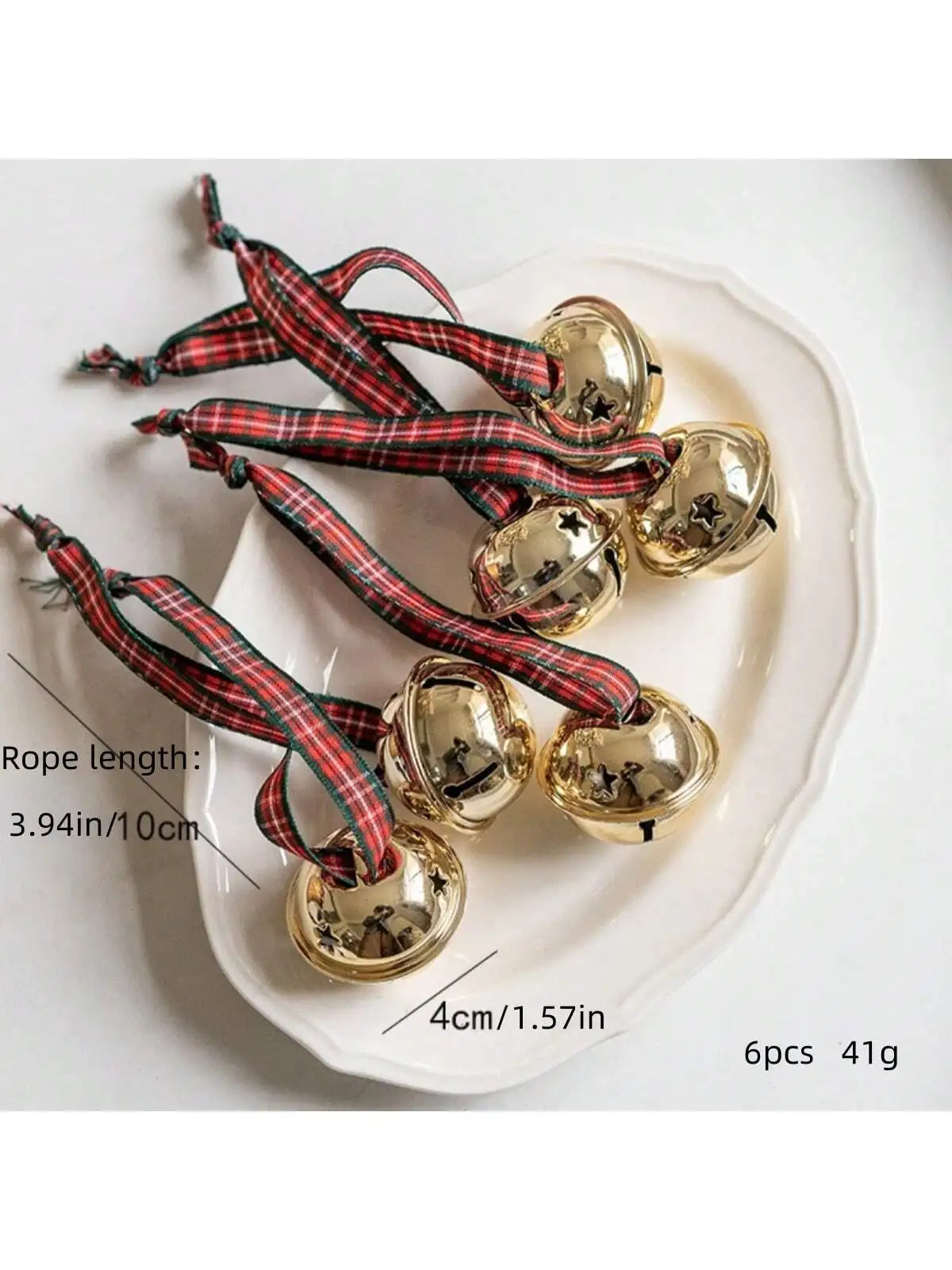 Classic Joy: Plaid Holiday Bells