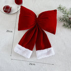 Classic Luxury: Red Holiday Bows