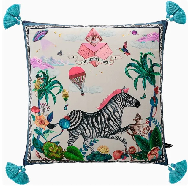 Vintage Equestrian: Pillow Cover