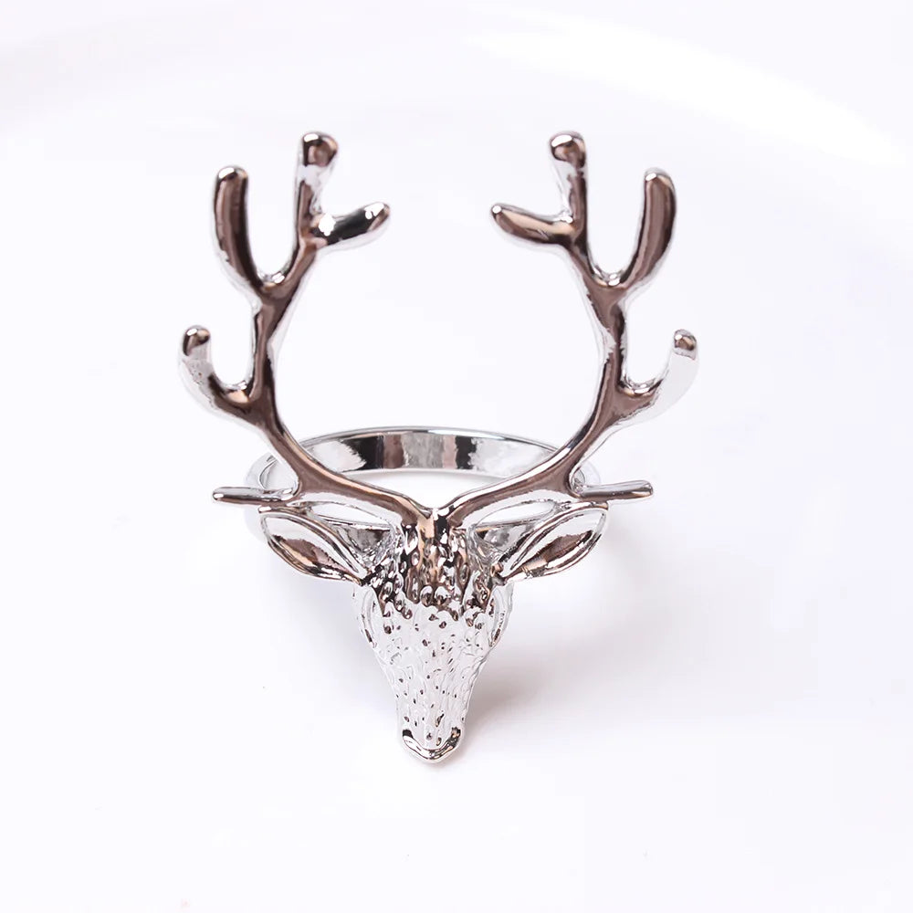 Majestic Holiday: Deer Ring