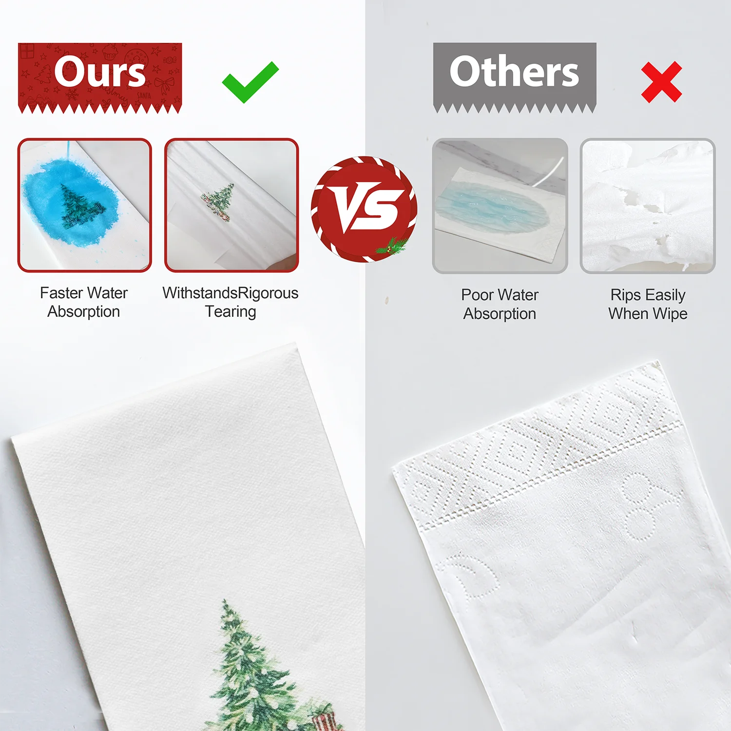 Luxe & Easy: Holiday Napkin