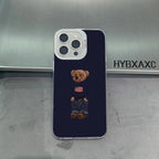 The "Coquette" Bear: Soft Matte Protective Case