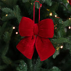 Classic Luxury: Red Holiday Bows