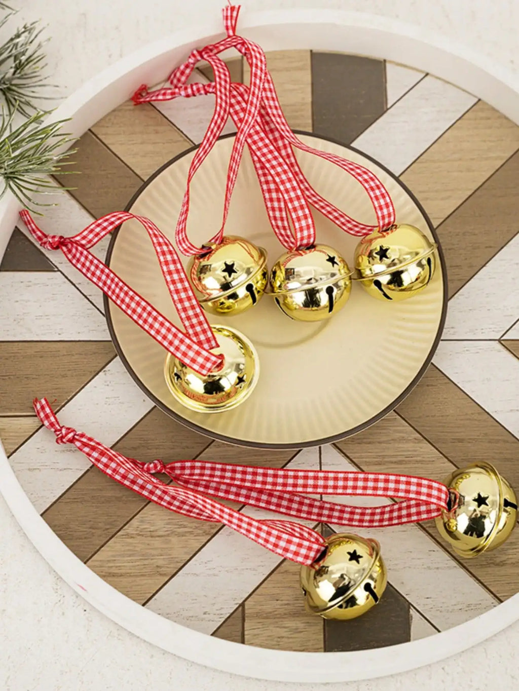 Classic Joy: Plaid Holiday Bells