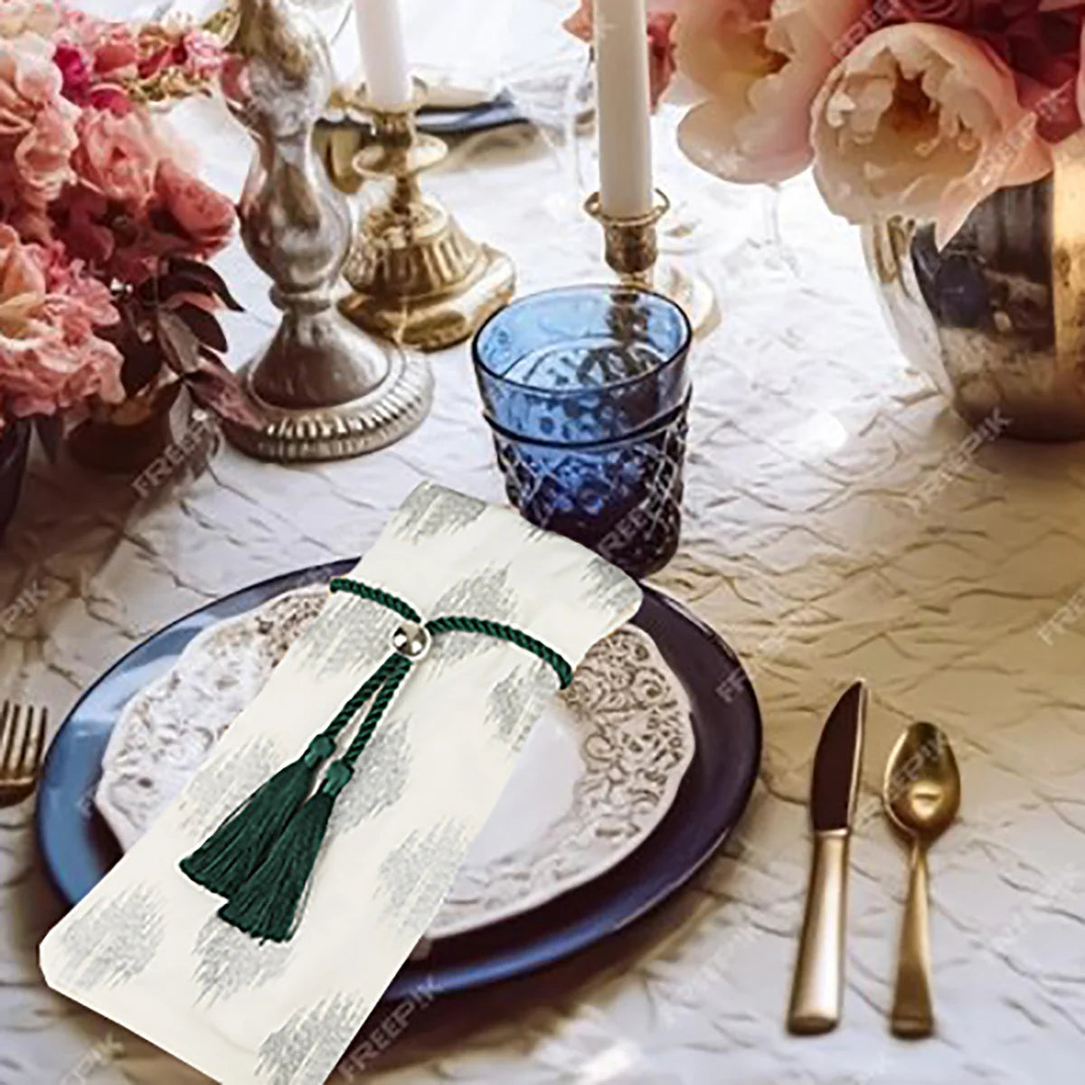 Boho Charm: Tassel Napkin Ring