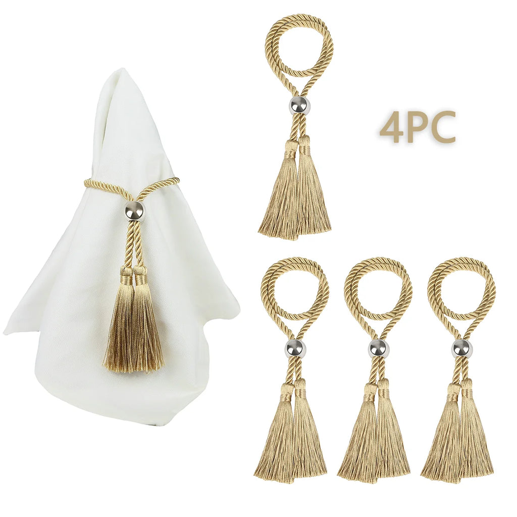 Boho Charm: Tassel Napkin Ring