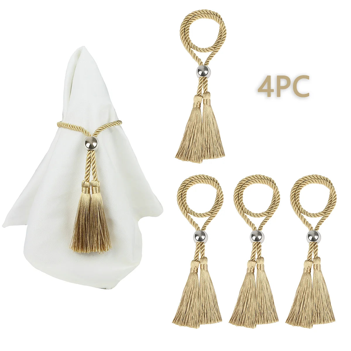 Boho Charm: Tassel Napkin Ring